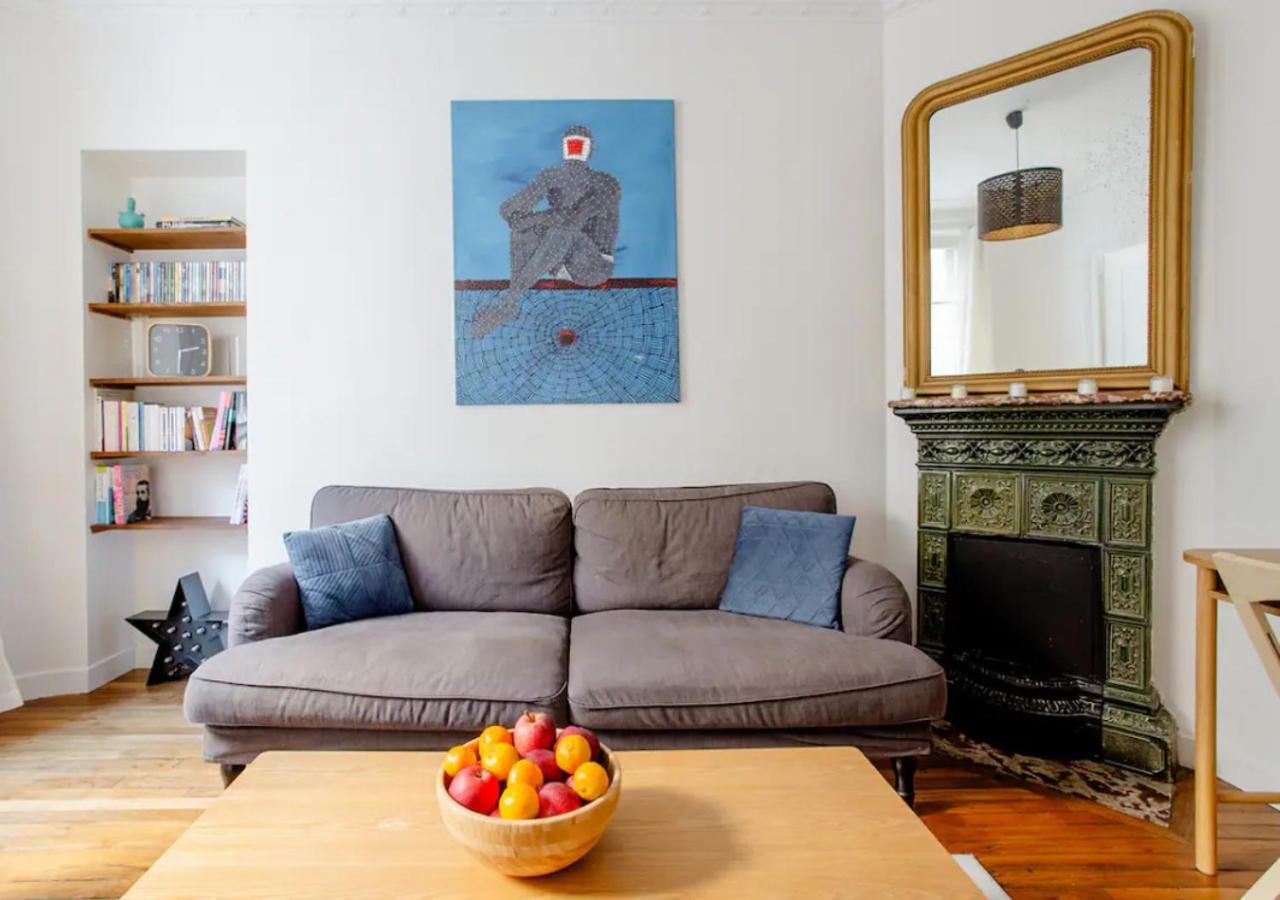 Charmant Appartement Pres Du Pere Lachaise Paris Bagian luar foto