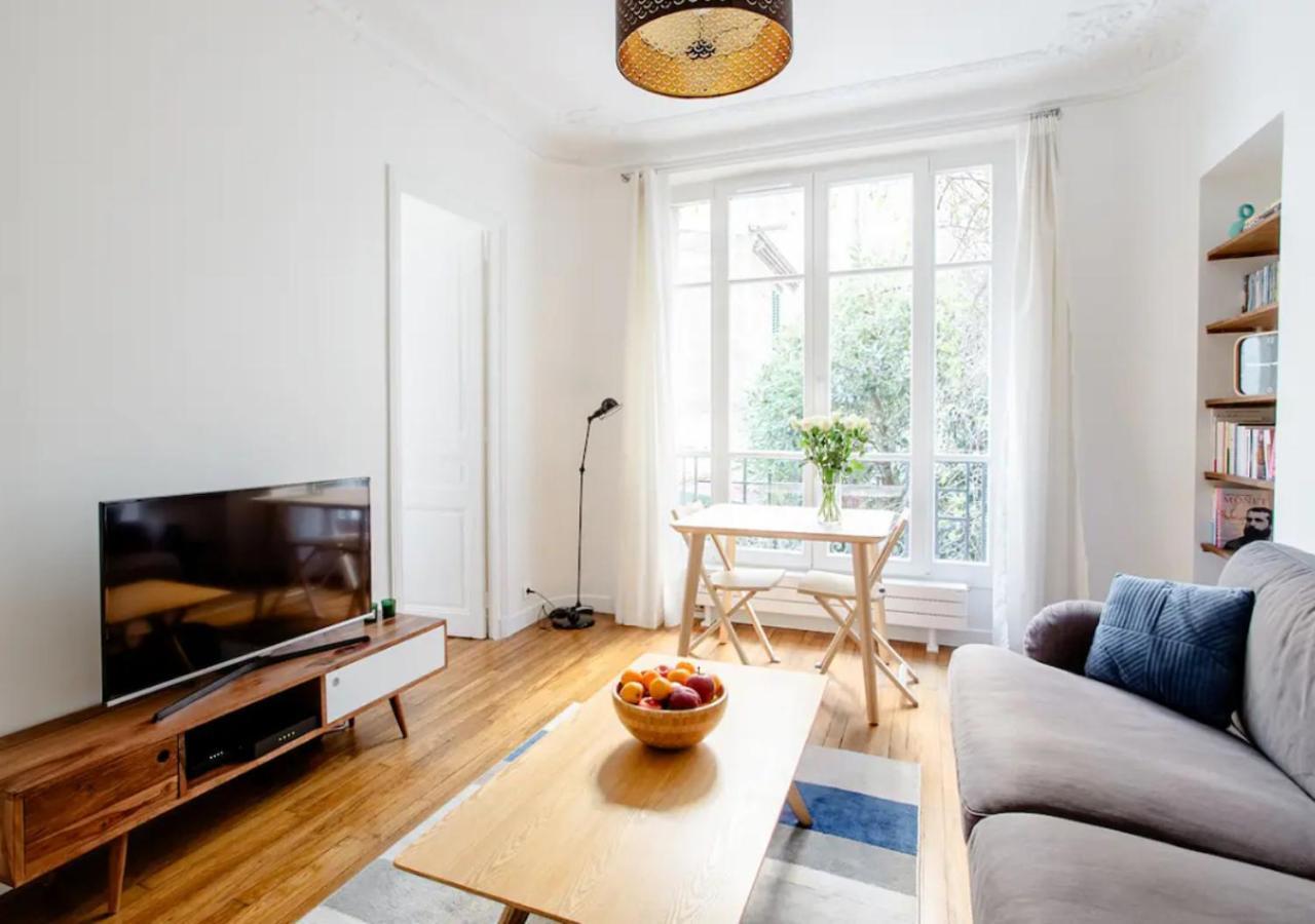 Charmant Appartement Pres Du Pere Lachaise Paris Bagian luar foto